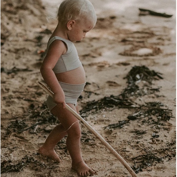 The Simple Folk Bikini Top Desert Neutral Tan Cream - Picture 6 of 16